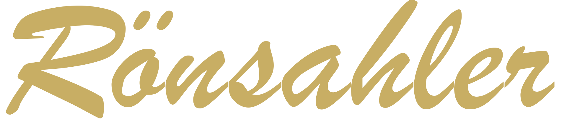 Rönsahler Brauerei Logo